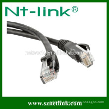 Customized Length3/5/10 FT Booted Cat5e patch cord cable